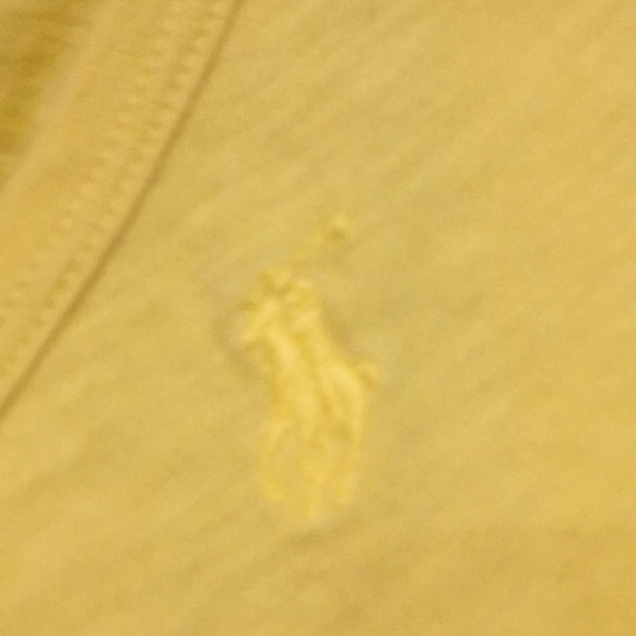 Ralph Lauren polo pony Sport yellowT-shirt szM - Picture 3 of 5